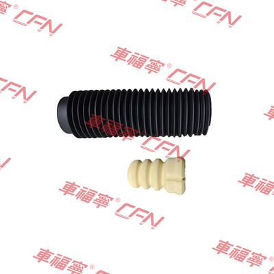 Tesla Modelo 3 Y amortiguador de bobina trasera para colgar el parachoques 1044464-00-C Negro plástico / caucho