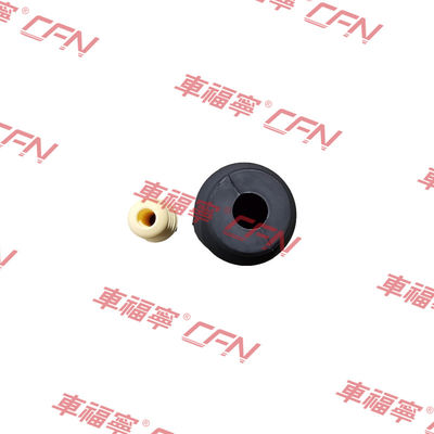 Tesla Modelo 3 Y amortiguador de bobina trasera para colgar el parachoques 1044464-00-C Negro plástico / caucho