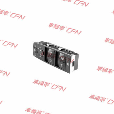 Interruptor de espejo de ventana del lado del conductor izquierdo para Tesla Model S Model X 2012-2021 1003589-00-B Negro