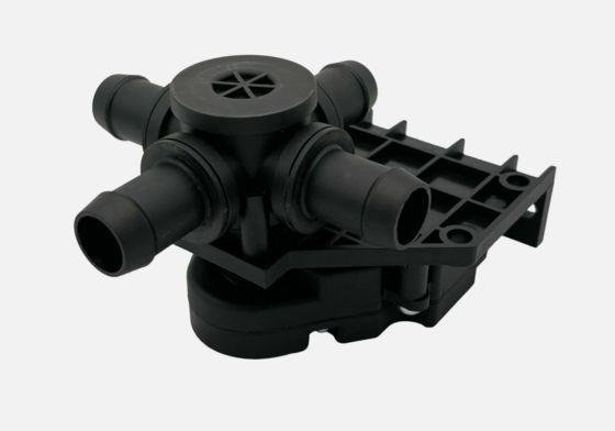 Actuador de válvula de refrigerante de control de calefacción de 4 vías 6007370-00-B para Tesla S 2012-2021 X Alta durabilidad