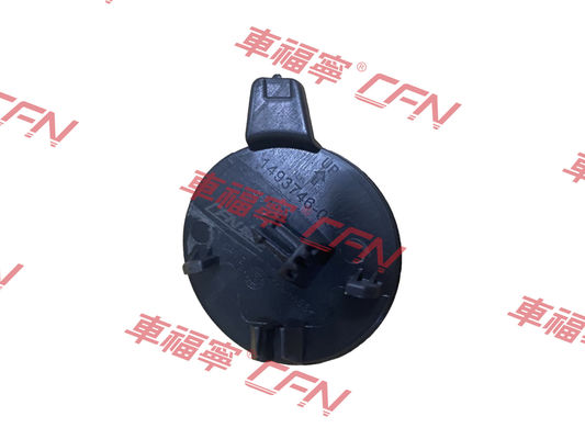 Tapa de la cubierta del gancho de remolque del parachoques delantero Midnight del Tesla Model Y 1493746-00-A Plástico negro