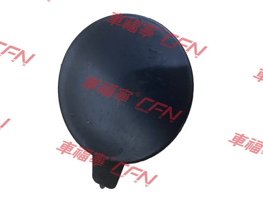 Tapa de la cubierta del gancho de remolque del parachoques delantero Midnight del Tesla Model Y 1493746-00-A Plástico negro