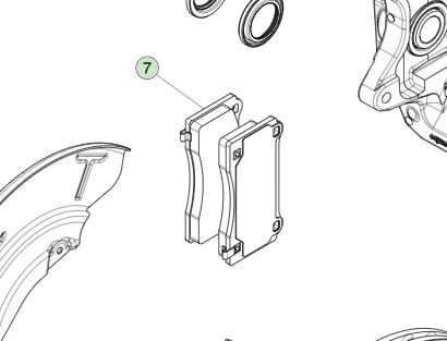 KIT DE PASTILLAS DE FRENO DELANTERAS SPORT 8008284-00-D Aumenta la Potencia de Frenado de Tesla