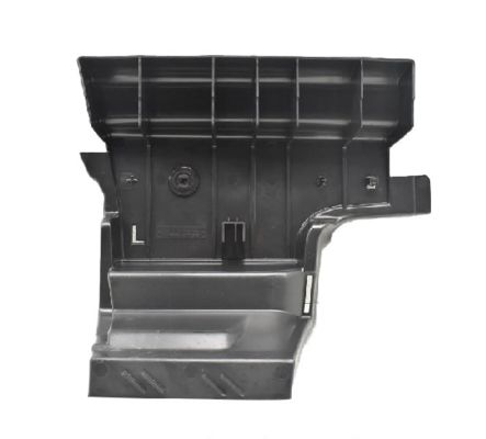 Tesla Modelo 3 trasero trasero izquierdo Bracket para el suelo 2017-2023 Plástico negro