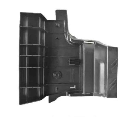 Tesla Modelo 3 trasero trasero izquierdo Bracket para el suelo 2017-2023 Plástico negro