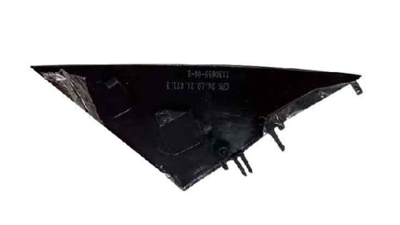 Cubierta triangular del pilar A de la ventana derecha, compatible con Tesla Model Y 1495633-00-B