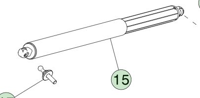 AMORTIGUADOR DE GAS DEL PORTÓN TRASERO IZQUIERDO 6006608-00-B PARA MODELO S 2012-2021