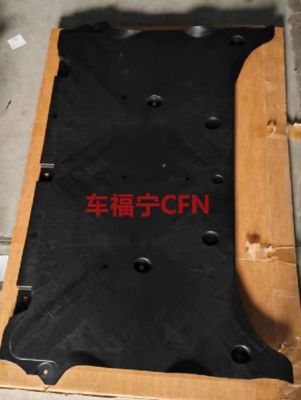 Escudo aéreo frontal negro para Tesla Model S/X 2021 ABS Plástico