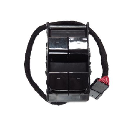 Interruptor de la ventana de la puerta del conductor negro brillante Tesla Model 3 2020 1081037-01-F