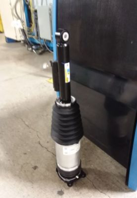 Módulo de resorte neumático delantero izquierdo Tesla Model X 1027061-00-D Aleación de aluminio