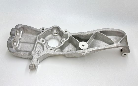 Mangueta de suspensión delantera izquierda para Tesla Model S 2016-2021 Aluminio