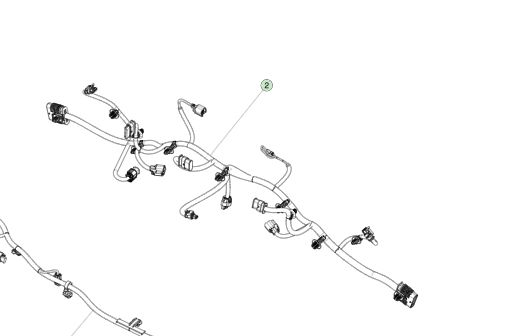 Conjunto de arneses FEM de Tesla Model 3 2020 1567961-00-A Negro