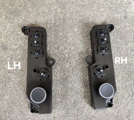 CONJUNTO DE INTERRUPTOR DE LA PRIMERA FILA DE 8 VÍAS - DERECHO - LUMBAR - TRACCIÓN DERECHA M3/MY NUEVO 1551855-01-A