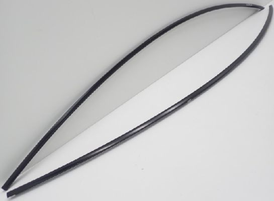 Moldura exterior de goma negra para Tesla Model 3 2017+ 212x26x5mm