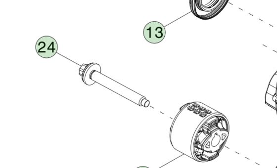 M12-1.75X99 Cerrojo HF para Tesla Modelo 3/Y 2017+