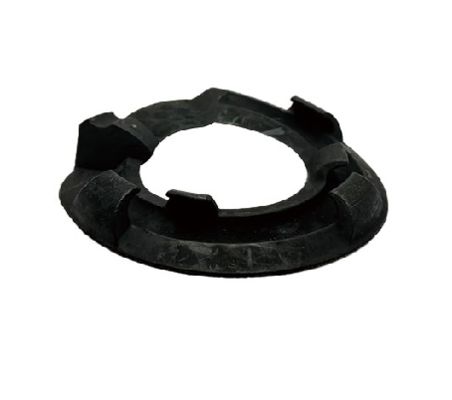 Cubierta de almohadilla aislante de resorte helicoidal trasero Tesla Model 3/Y 16x16x4 Negro