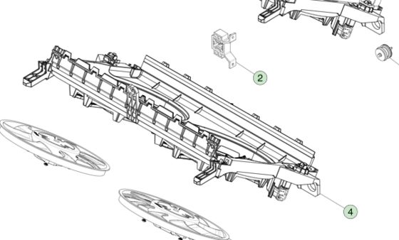 Conjunto de ventilador y cubierta de refrigeración Tesla Model S/X 1754791-00-A 12V 3KG