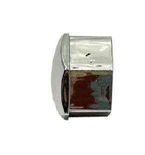 Tapa de tuerca de rueda ABS plateada para Tesla Model S/3, diámetro interior de 22 mm