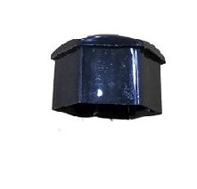 Cubierta de nuez de rueda negra mate para el Tesla Model S/3 22mm 15mm ABS plástico