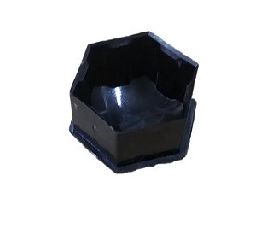 Cubierta de nuez de rueda negra mate para el Tesla Model S/3 22mm 15mm ABS plástico