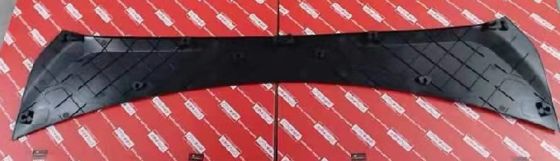 Delantal trasero del frunk del Tesla Model X 2015-2021, plástico negro, 3.5 kg