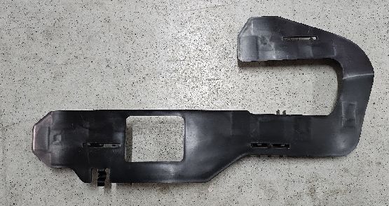 Bracket de luz de niebla frontal negro LH para Tesla Model S 2022+ 50x26x3mm