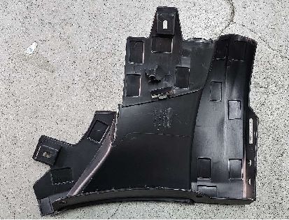 Soporte de parachoques delantero izquierdo Tesla Model S 2021 43x35x10cm Negro