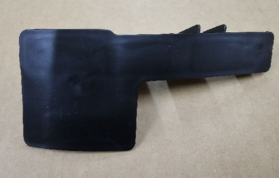 Soporte de luz antiniebla izquierda Tesla Model X 2021 18x9x5cm ABS negro