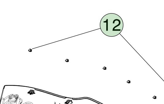 Clip de borde de 6 mm para el Tesla Model X de mano izquierda 2R IB / OB Escudo lateral de ensamblaje 1496105-00-B