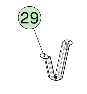 Ensamblaje del soporte del maletero izquierdo de alta durabilidad para Tesla Model X (2015-2021) Pieza OEM 1049739-00-G